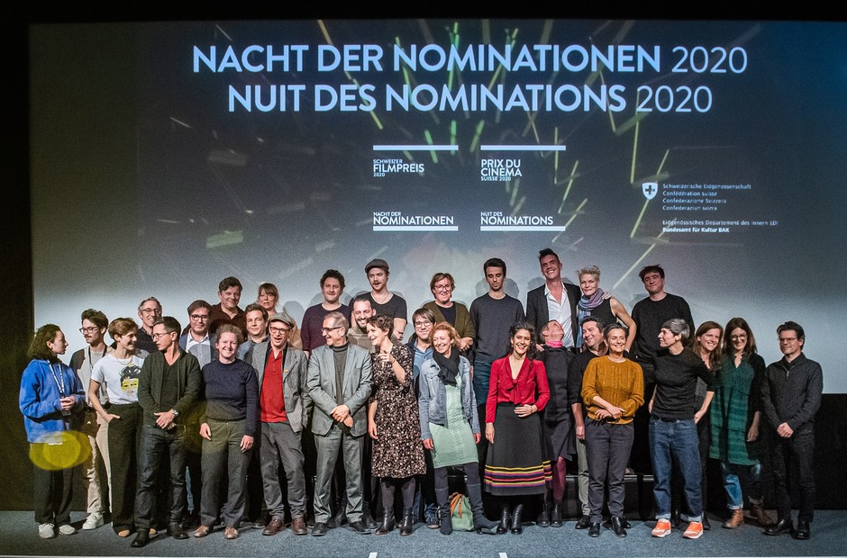 Nominierte Schweizer Filmpreis Nacht der Nominationen 2020